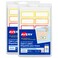 Avery No-Iron Fabric Name Labels, Rainbow Borders Preprinted Designs, Handwrite-Only, 2-Pack, 48 Preprinted Labels (22281