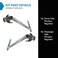 TRQ DriverPassenger Side Manual Window Regulator Set