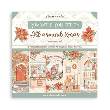 Stamperia, All Around Christmas Paper Pack