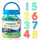 Odoorgames 56 Pcs Translucent Numbers - Light Table Toys