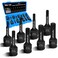 JEUCLEL 8PCS 1/2" Drive XZN Triple Square Spline Bit Socket Set, Cr-Mo