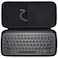 Lebakort Hard Carry Case Compatible with Logitech MX Keys Mini Minimalist Illuminated Keyboard (Graphite Case
