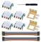 WWZMDiB 5 Pcs PIR Sensor Compatible with HC-SR501 PIR Motion Module for Arduino Raspberry Pi STM32 (Comes with 2 Dedicated Cases
