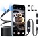 TLMUSE Borescope, Endoscope Camera with Light- 1920P HD Inspection Camera with Light, Dual Lens with 81 Adjustable LED Lights, IP67 Waterproof for Android, iPhone, iPad