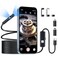 TLMUSE Borescope, Endoscope Camera with Light- 1920P HD Inspection Camera with Light, Dual Lens with 81 Adjustable LED Lights, IP67 Waterproof for Android, iPhone, iPad
