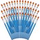 Sherr 48 Pcs Paint Brush Set Bulk, 0.7 Inch, Filbert Style
