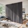 RYB HOME Room Divider Curtain Set with Ceiling Track, Privacy Proctect