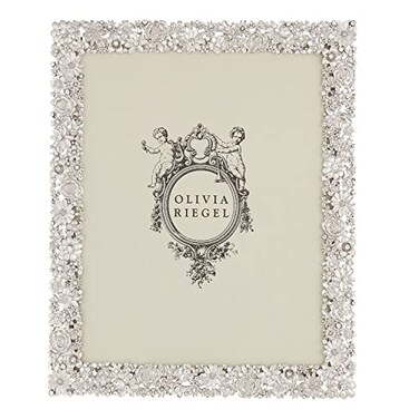 Olivia Riegel Silver Everleigh 8x10 Frame (r- 8x10