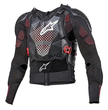 Alpinestars Bionic Tech V3 Protection Jacket S, Black/White/Red