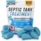 ACTIVE Septic Tank System Treatment Pods - 12 Dissolving PacketsEnzyme-Producing Live Bacteria Solution1 Year Supply Professional Eco-Friendly MaintenancePrevent Clogs, OdorBackupsMade in USA