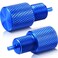 Frienda 2 Pcs Brake Proportioning Valve Bleeder Tool Shuttle Valve Bleed Tool Kit Compatible with Disc/disc/drum Pv2 Pv4 Combination Valves (Blue