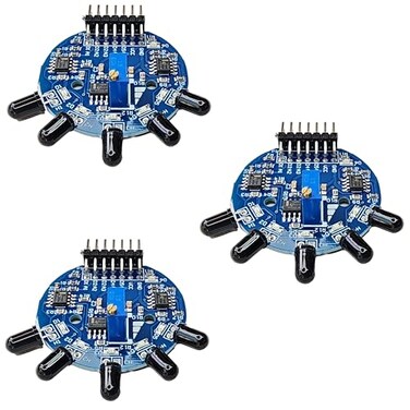 DIYables Infrared Flame Sensor Module 5 in 1 Fire Detection Sensor with Analog and Digital Output Adjustable Sensitivity Compatible with Arduino ESP32 ESP8266 Raspberry Pi DIY Electronics Projects, 3