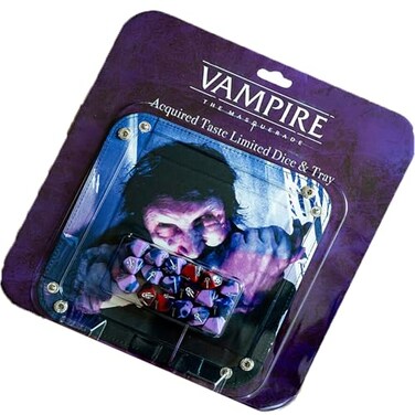 Renegade Game Studios Vampire: The Masquerade Dice SetFolding Tray