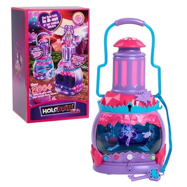 Just Play HOLOBRITE Pixie Lantern, Virtual Dancing and Interactive Games, Includes 5-inch Pixie Doll, Over 200 Ways to Play, Kids Toys for Ages 6 Up by