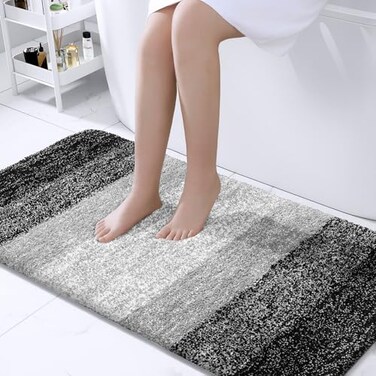 OLANLY Bathroom Runner Rug 44x24, Extra Soft Absorbent Microfiber Bath Rugs