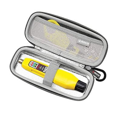 RLSOCO Carrying Case for Klein Tools VDV512-101 Explorer 2 Coax Tester KitCompatible with Klein Tools VDV002-820 Coax Push-On Connector VDV Kit (Case Only