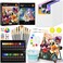 Nicpro 68PCS Acrylic Paint Canvas Set for Adults with 24 Paint for Beginner