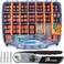 JRready ST6110 Deutsch Connector Kit with Crimper 14-22AWG,Solid Terminal
