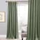StangH Sage Green Velvet Drapes Light Blocking for Dining Room