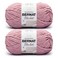 Bernat Blanket Yarn Super Bulky Soft Chenille Yarn Lotus 2-Pack