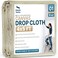 Utopia Home Canvas Drop Cloth 4x5 Ft, Drop Cloth for Painting, 1 Pack
