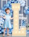 KLUND 4FT Plastic Marquee Letters L Light Up Number Quick Assembly ToolFree
