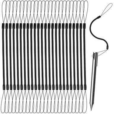 XIHIRCD 12pcs Elastic Tether Lanyard, 9.4 Inch Touch Pen Tether
