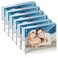 TWING 4x6 Acrylic Frame 6 Pack,20MM Thicker Frameless Clear Picture Frames
