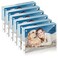 TWING 4x6 Acrylic Frame 6 Pack,20MM Thicker Frameless Clear Picture Frames