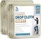 Utopia Home Canvas Drop Cloth 6x9 Ft, Drop Cloth for Painting, 2 Pack