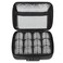 MUDOR 100 Pieces Silver Dollar Coin Holder, 46mm Storage Case with Lock