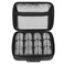 MUDOR 100 Pieces Silver Dollar Coin Holder, 46mm Storage Case with Lock