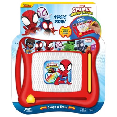 JA-RU Marvel Spiderman Magnetic Drawing Board C-6906-1s