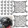 BFXM Motorcycle Cargo Net, Heavy Duty Bungee Net for Helmet, Small Elastic Mesh