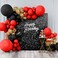 Kate Black Shimmer Wall Backdrop, 24pcs Sequin Panels