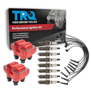 TRQ Performance Ignition CoilSpark Plug Kit 11 Piece Iridium Plugs