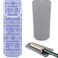 Shappy 2 Pcs Heat Resistant Curling Iron Flat Iron Travel Case,Elephant