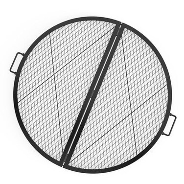 Stanbroil X-Marks Fire Pit Grill Grate, 36" Folding Campfire Cooking Grate