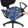 Smiry Stretch Printed Office Computer Desk Chair Seat Covers