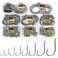 UCEC Circle Fishing Hooks Octopus Hooks Hook Saltwater Freshwater