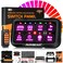 Auxbeam 8 Gang Switch Panel RC-800 Control Range Up to 165FT Easy Control