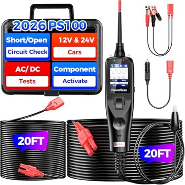 Autel PowerScan PS100, 12-24V Automotive Power Circuit Probe Tester 2.0