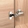 Furniware 10 Pack Frameless Inset Soft Close Cabinet Hinges