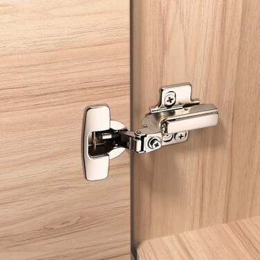 Furniware 10 Pack Frameless Inset Soft Close Cabinet Hinges