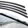 BFXM 4Pcs Wiper Blade Refill, 28 inch DIY Adjustable Wiper Blade Refill