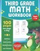 Majosta 3rd Grade Math Workbook Addition,Subtraction,Multiplication and Division: 100 Pages ,2000 Exercises One Page A Day