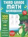 Majosta 3rd Grade Math Workbook Addition,Subtraction,Multiplication and Division: 100 Pages ,2000 Exercises One Page A Day