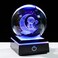 Qianwei 3d Astronaut Moon Crystal Ball Planets Space Decor Astronomy Science Gift