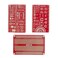Gikfun 3 Inch PCB Ruler SMD Component Reference Engineers Measuring Tool