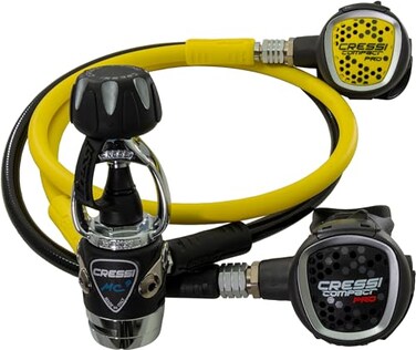 CRESSI MC9-SC/Compact ProOctopus Compact Pro Complete Regulator Set, INT